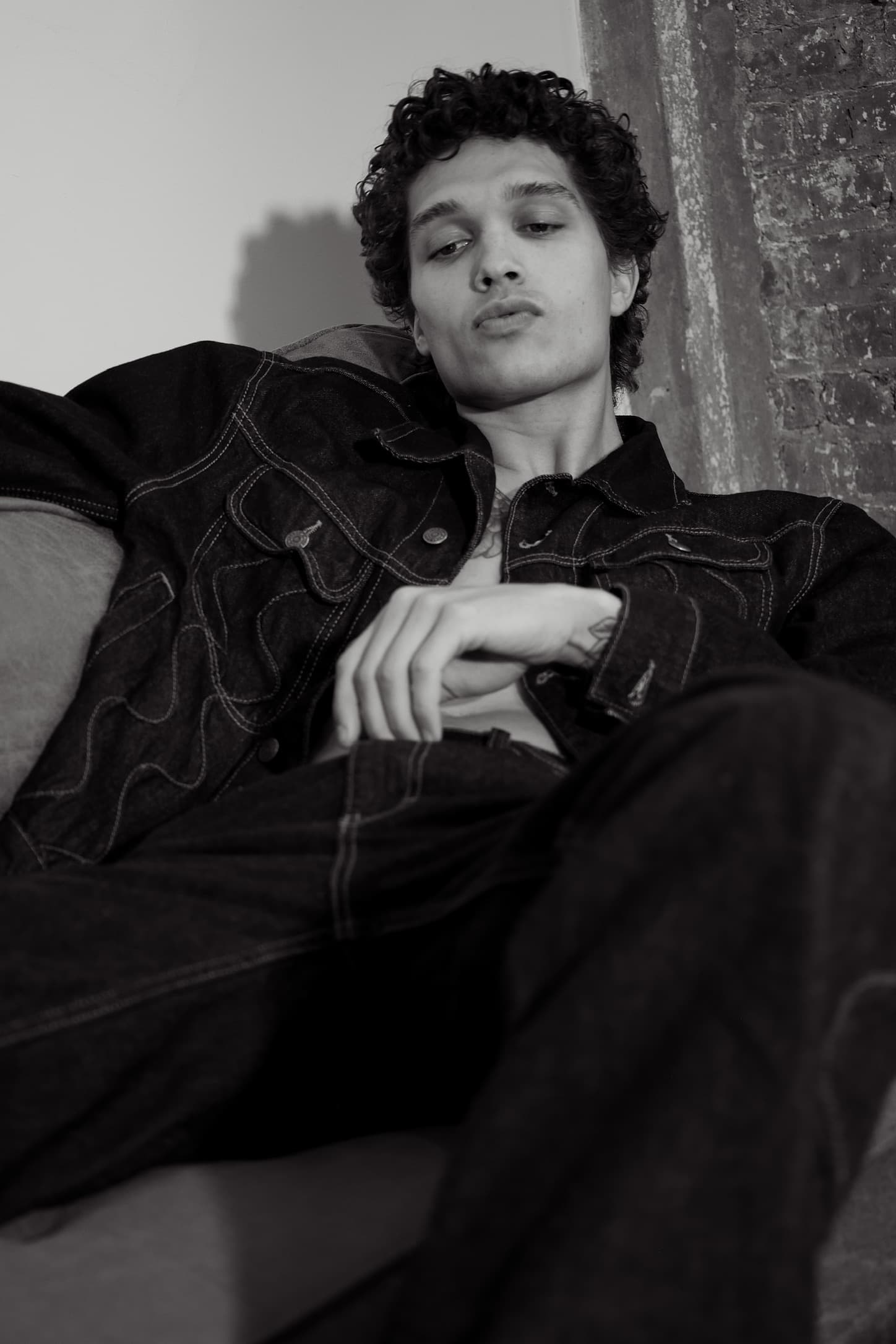 Black & white - denim